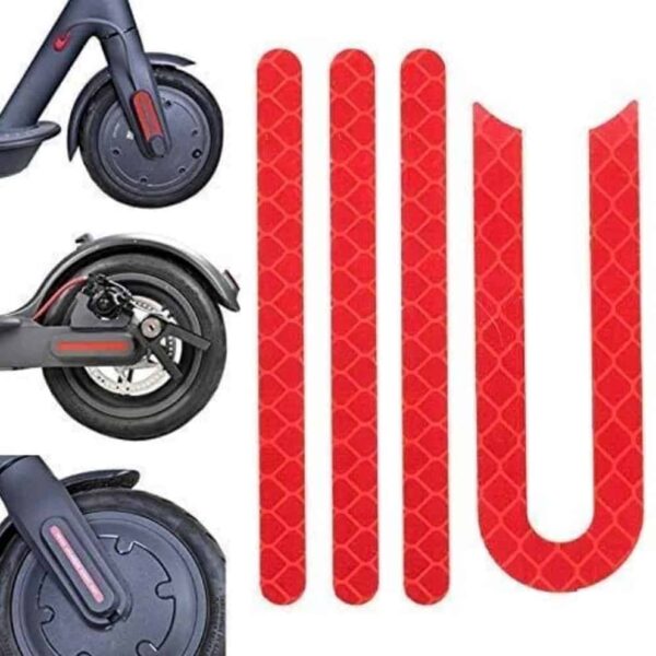 Adhesivos reflectantes para patinete Xiaomi M365 y Pro - Imagen 2