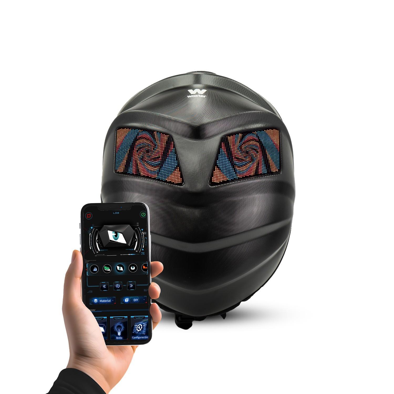 MOCHILA LED BLACK KNIGHT - Imagen 2