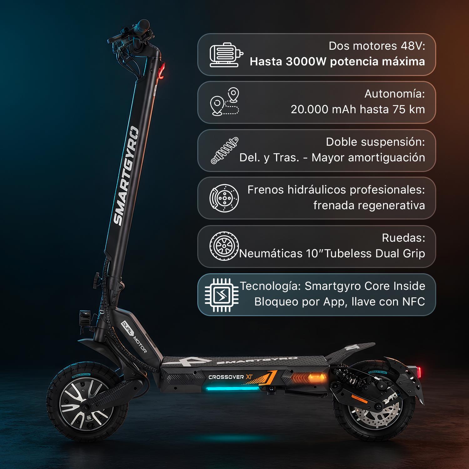 SMARTGYRO CROSSOVER DUAL XT - Imagen 3